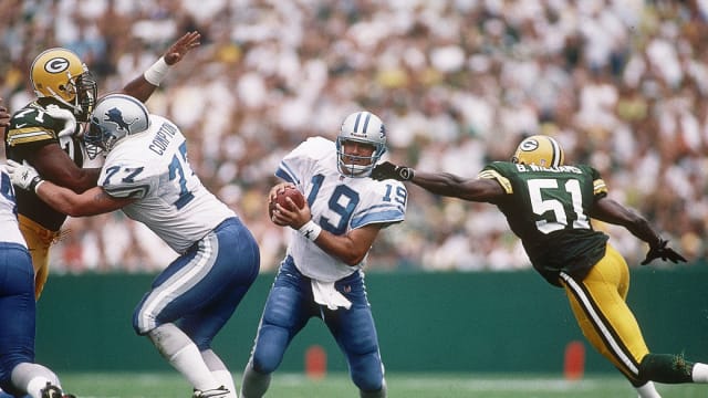Former Detroit Lions quarterback Scott Mitchell